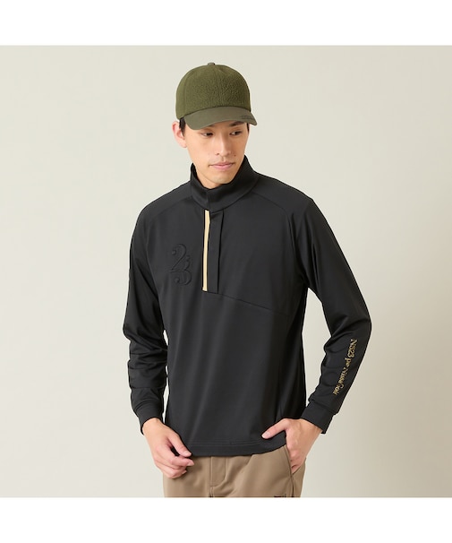 【メンズ】アドエルムモックネックインナー