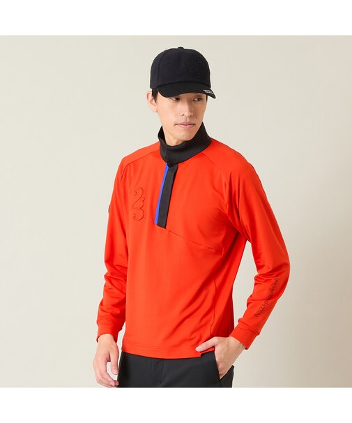 【メンズ】アドエルムモックネックインナー