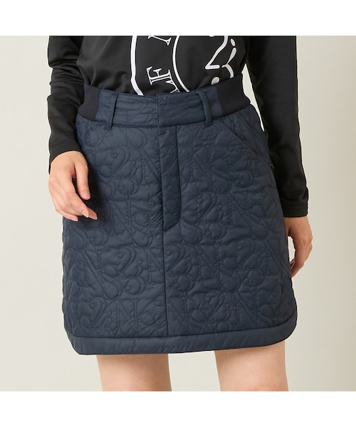 レディース】ロゴキルティング中綿スカート｜ニッサゴルフの通販