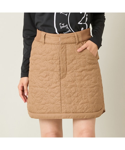 レディース】ロゴキルティング中綿スカート｜ニッサゴルフの通販