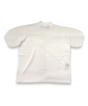 【レディース】メッシュニットモックネック