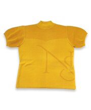 【レディース】メッシュニットモックネック