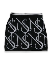 【レディース】モノグラムニットスカート