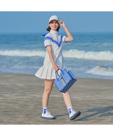 【林菜乃子プロ着用】【レディース】サッカーワンピース