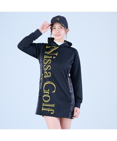 【レディース】ロゴプリントワンピース