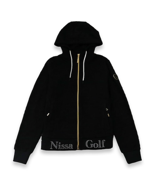 ニッサゴルフ　パーカー　フーディー　nissagolf レディース】パイルジャカードパーカー｜ニッサゴルフの通販｜&mall
