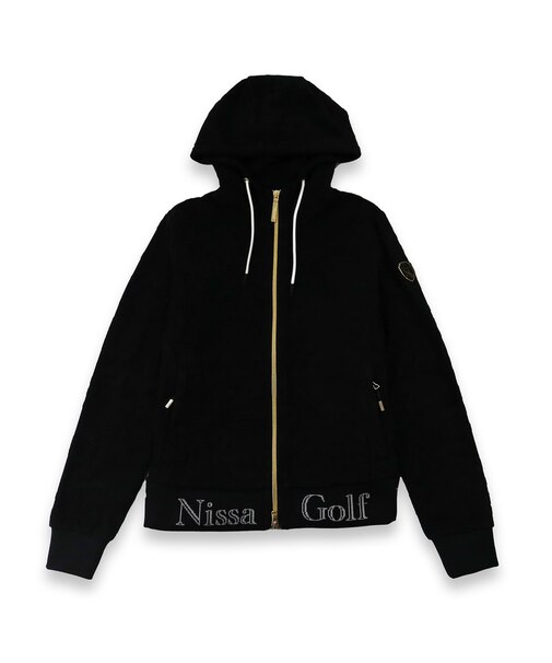 【レディース】パイルジャカードパーカー
