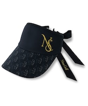 モノグラムバックリボンバイザー