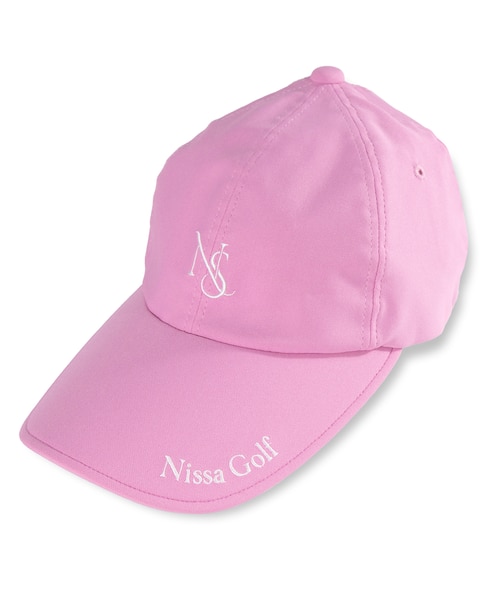 ピンク GOLF 刺繍キャップ ロゴ刺繍キャップ｜ニッサゴルフの通販｜&mall（アンドモール）三井