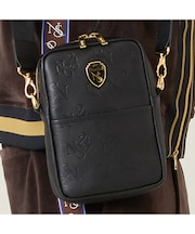 【本革使用】エンボス加工ショルダーポーチ