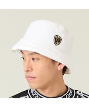 ロゴキルティングハット