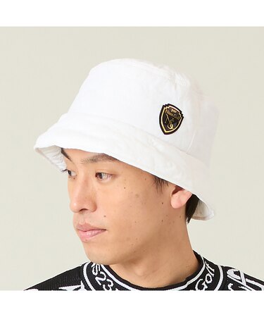 ロゴキルティングハット