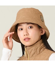 ロゴキルティングハット