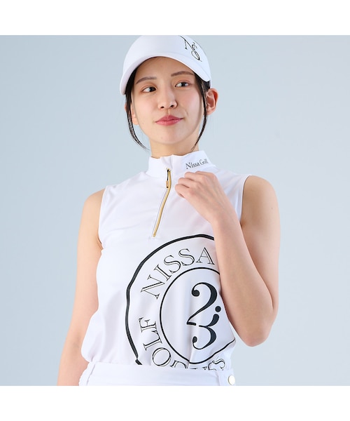 レディース】ノースリーブモックネック｜ニッサゴルフの通販｜&mall