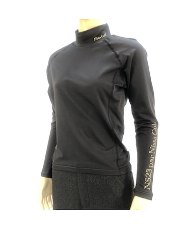 【レディース】アドエルムコンプレッションモックネックインナー