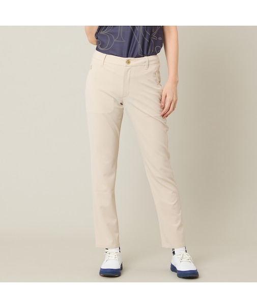 【Women's】【定番】ストレッチカラーパンツ