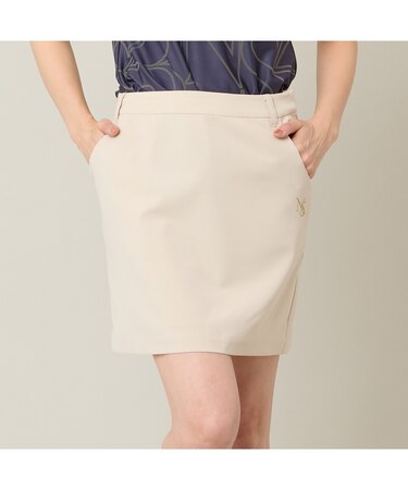 【Women's】【定番】ストレッチカラースカート