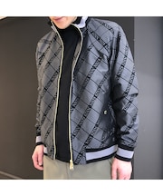 【Men's】米沢織ジャカードブルゾン