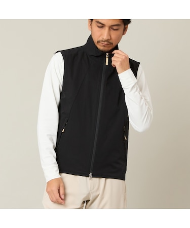 【Men's】バックロゴジップベスト