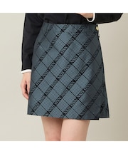 【Women's】【セットアップ可】米沢織ジャカードスカート