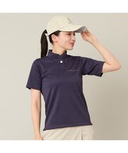 【Women's】ジャカードモックネック