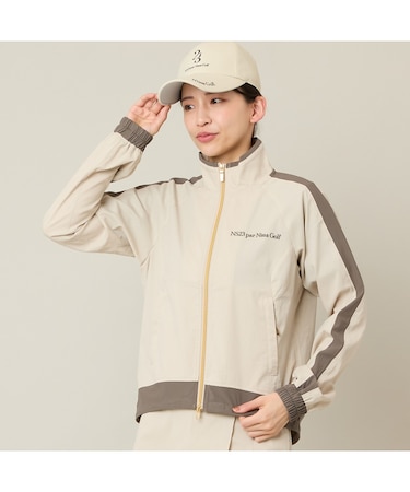 【Women's】【接触冷感/UVカット/撥水】ストレッチブルゾン