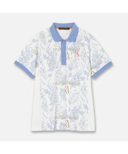 【Men's】ミモザプリントポロシャツ