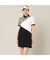 【Women's】【吸水速乾】マリーンフラッグポロワンピース