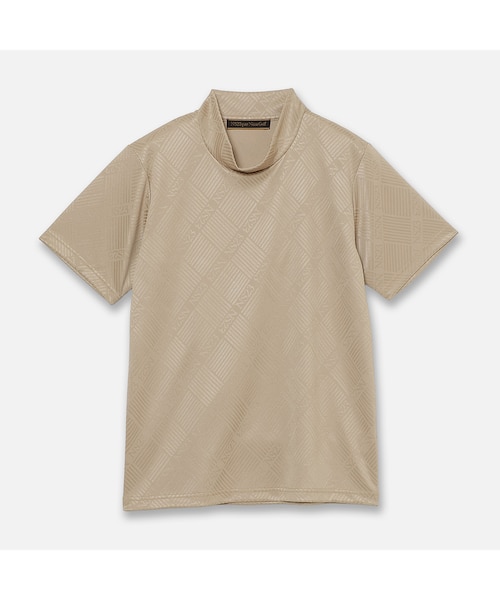 Men's】ロゴジャカードモックネック｜ニッサゴルフの通販｜&mall