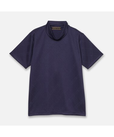 【Men's】ロゴジャカードモックネック