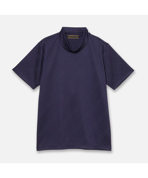 【Men's】ロゴジャカードモックネック