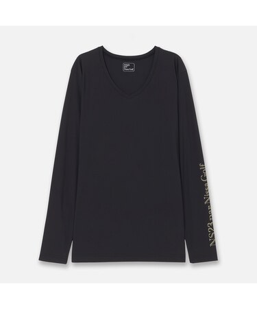 【Men's】【吸水速乾/UVカット/接触冷感】Vネックインナー