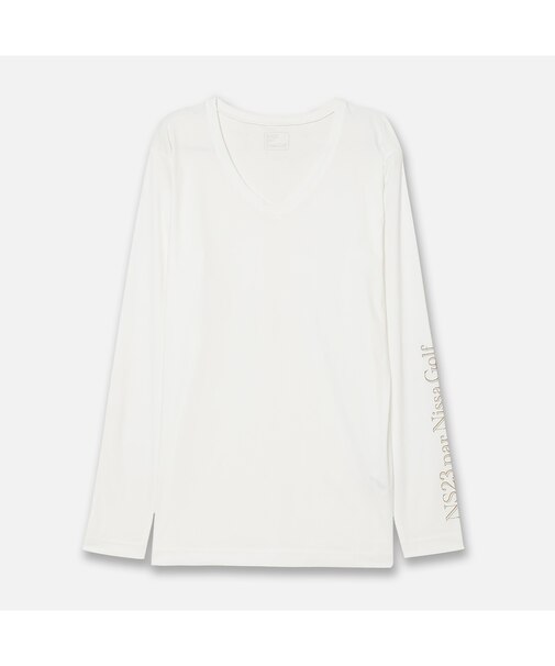 【Men's】【吸水速乾/UVカット/接触冷感】Vネックインナー