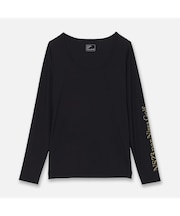 【Women's】【UVカット/接触冷感/吸水速乾】クルーネックインナー
