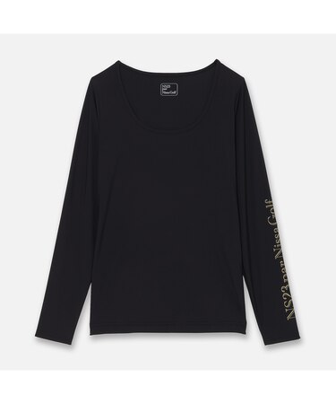 【Women's】【UVカット/接触冷感/吸水速乾】クルーネックインナー