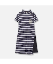 【Women's】【吸水速乾】ボーダーワンピース