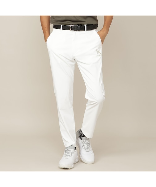 【Men's/接触冷感/UVカット/透け防止】超フルダル遮熱パンツ