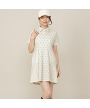 【Women's】モノグラムプリントワンピース