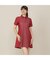 【Women's】モノグラムプリントワンピース