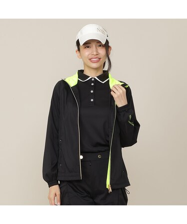 【Women's/接触冷感/撥水性/セットアップ対応】軽量ストレッチブルゾン