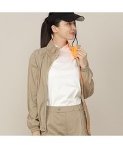 【Women's／接触冷感／撥水性／セットアップ対応】軽量ストレッチブルゾン