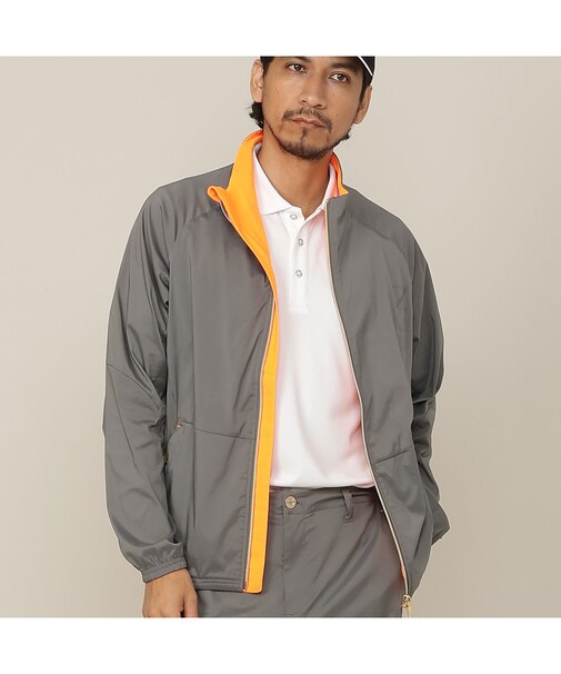【Men's／セットアップ対応】軽量ストレッチブルゾン