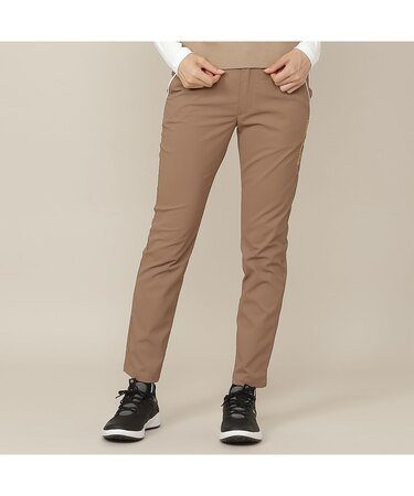 【Women's】【接触冷感／UVカット／遮熱素材／透け防】超フルダル遮熱パンツ