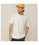 【Men's】モノグラムプリント半袖モックネック