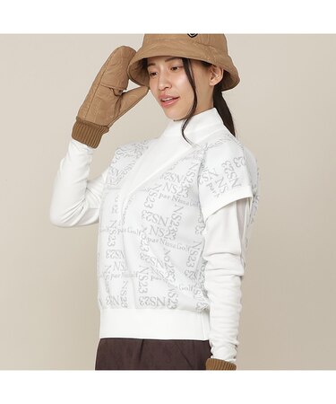 【Women's】モノグラムロゴJQニットベスト