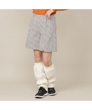 【Women's】モノグラムプリントキュロット