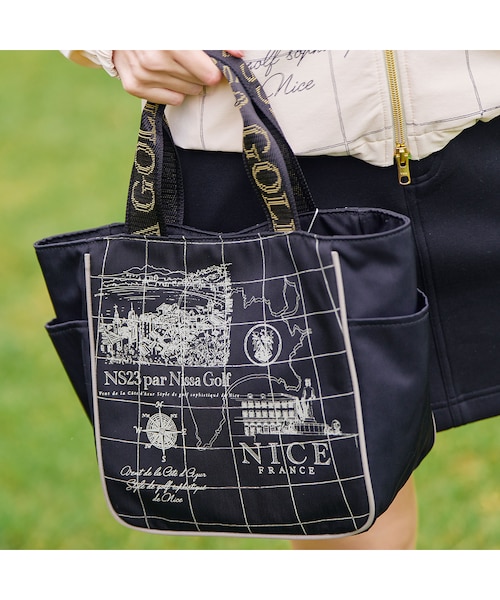 NS23 par Nissa Golf ラウンドバッグ　カードバッグ 地図プリントカートバッグ｜ニッサゴルフの通販｜&mall（アンドモール