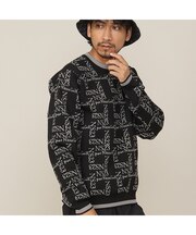 【Men's】モノグラムJQニット