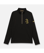 【Men's／伸縮性◎】AddElm ハーフZIPモック