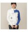 【Women's／透湿性／防シワ性】地図プリントジャージーシャツ